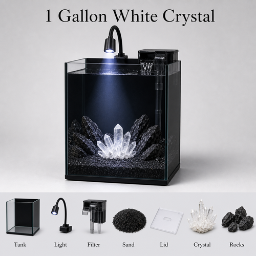 1 gallon white crystal